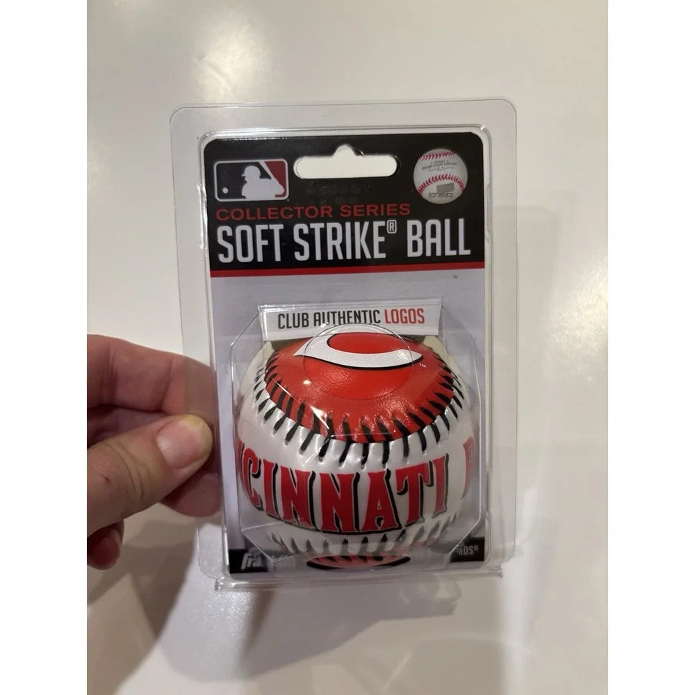 Cincinnati Reds Soft Strike Baseball Kids Baseball Gift MLB Fan Summer